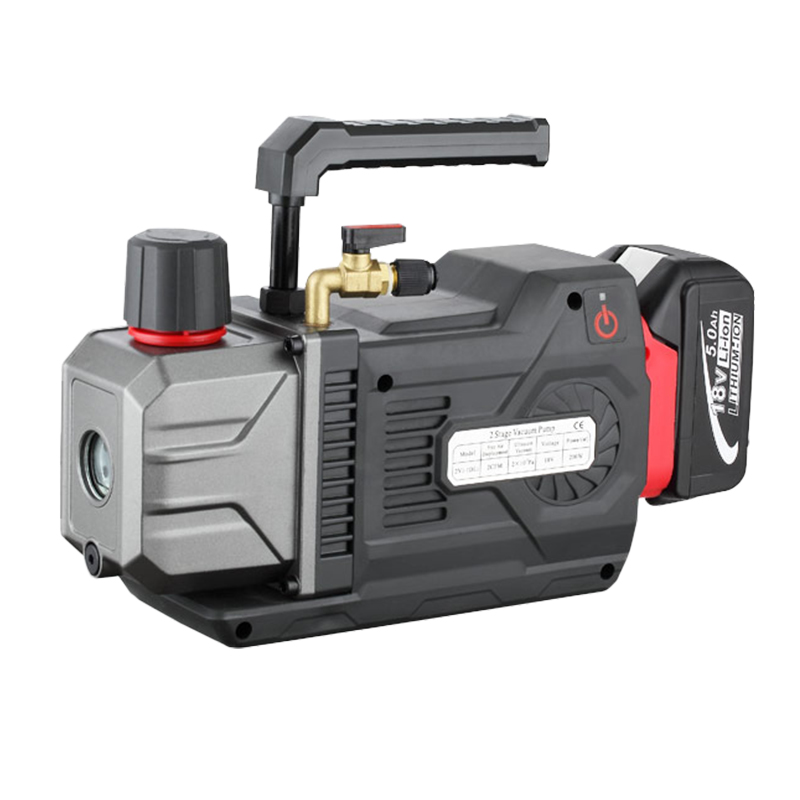 Lithium battery rotary vane vacuum pump